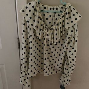 Saint Laurent blouse size F 40 woman’s polkadots